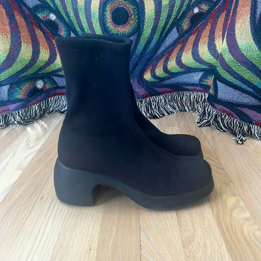 Camper TENCEL Futuristic Witchy Modern Ankle Sock Boot